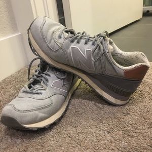 Silver New Balance Sneakers